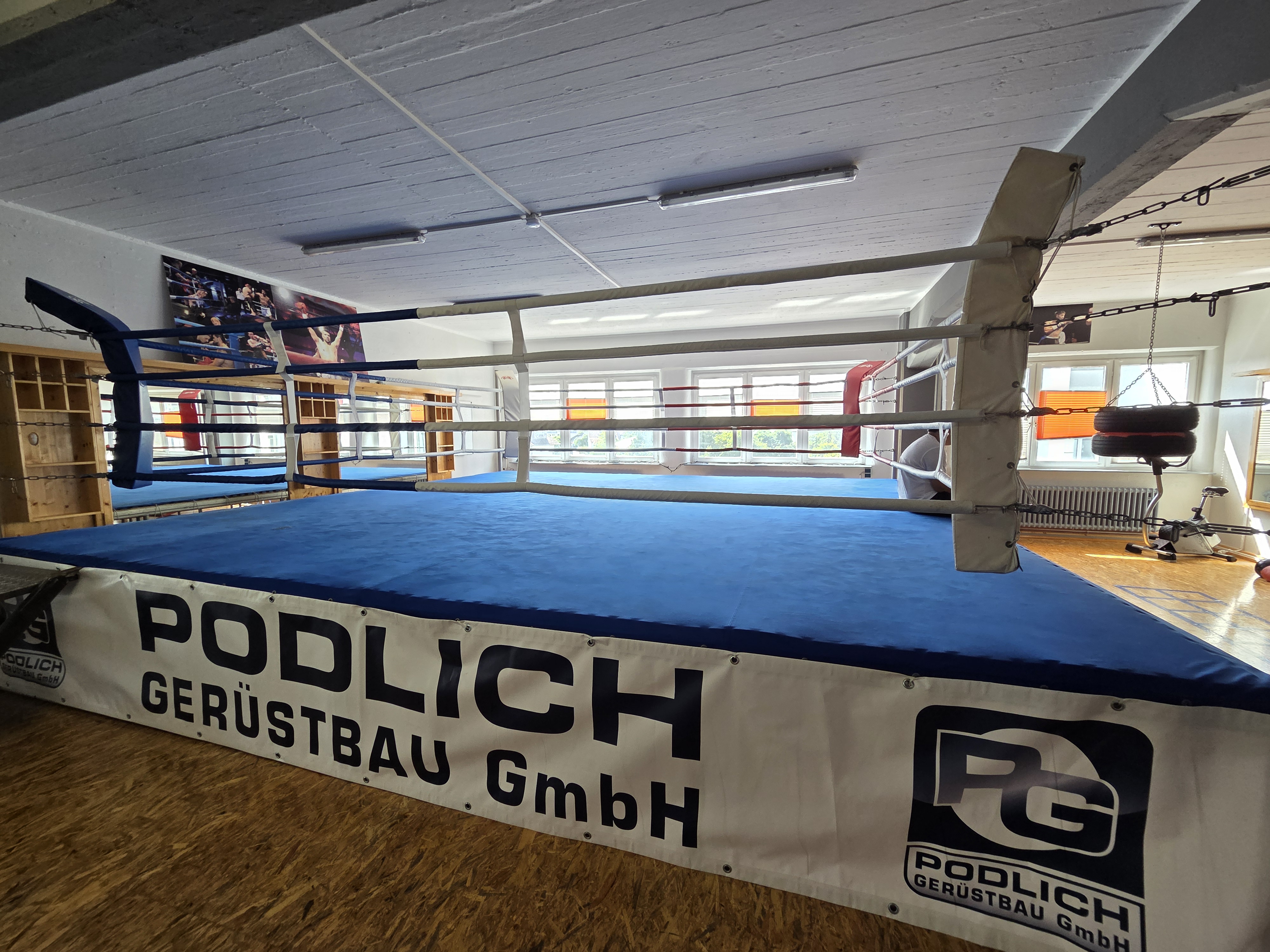 Boxring im neuen Trainingsstandort in Fritzlar
