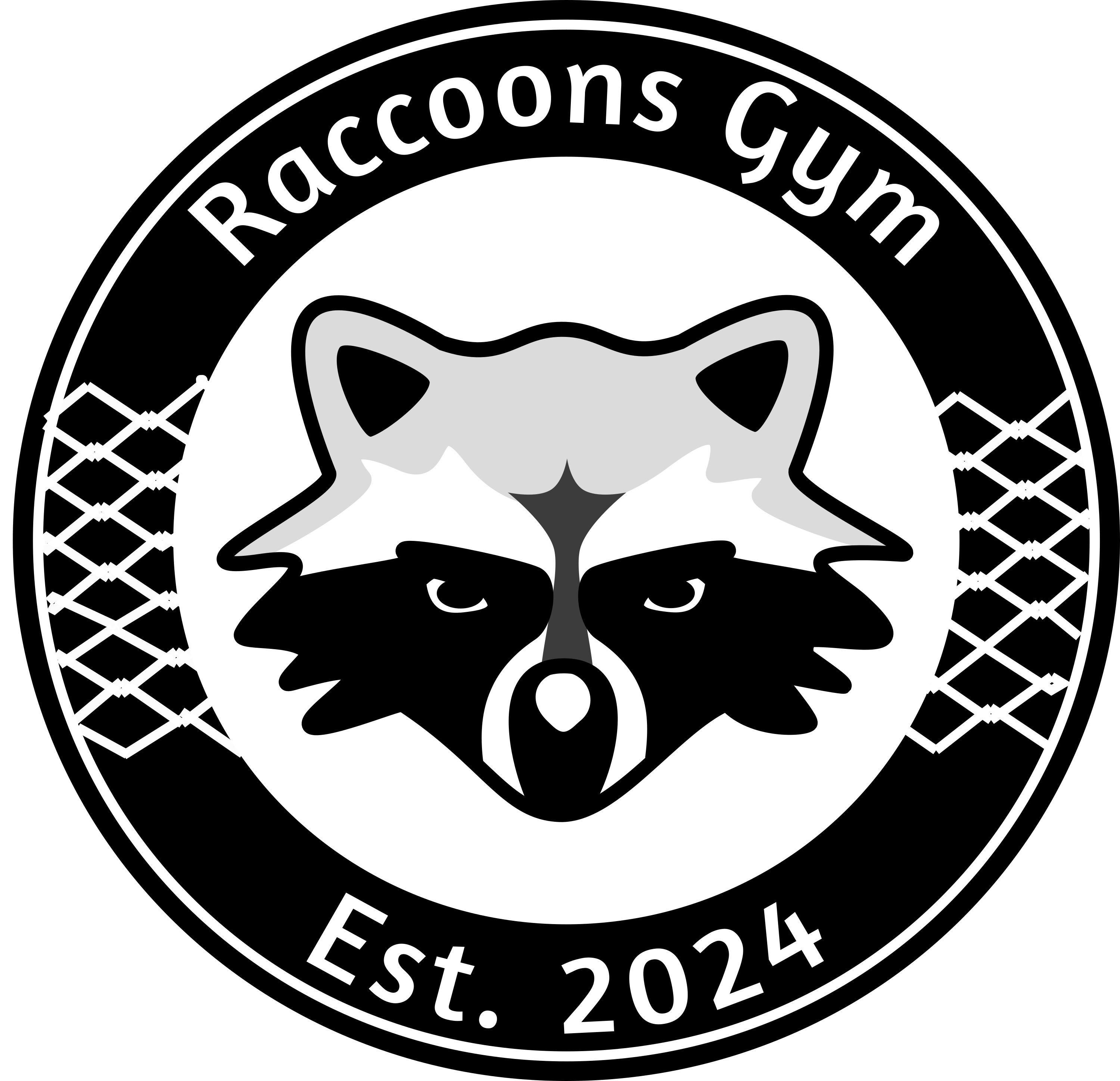Raccoons Gym Logo